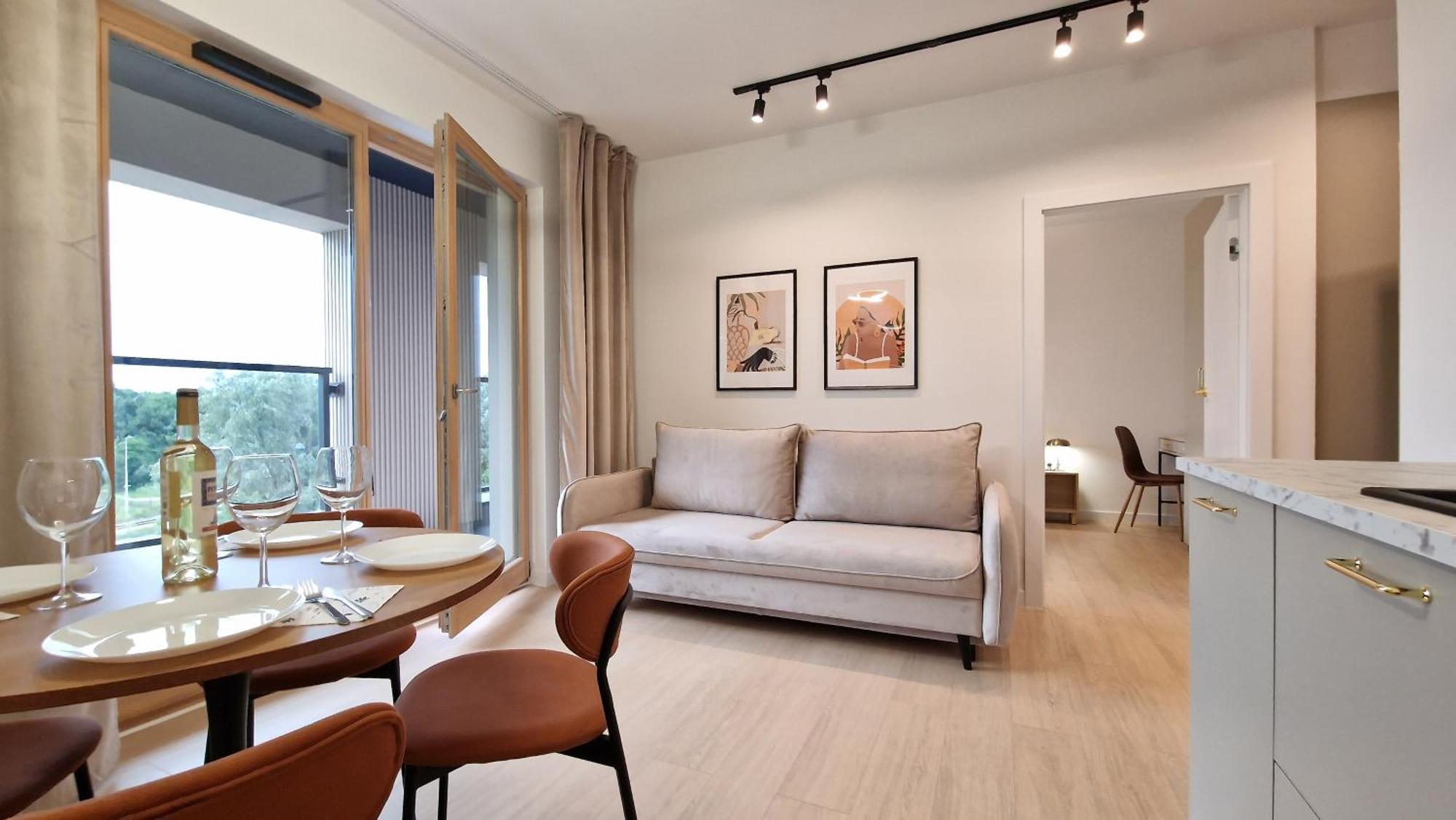 Porto Carlo Apartments, Fitness, Parking & 500m * Danzica